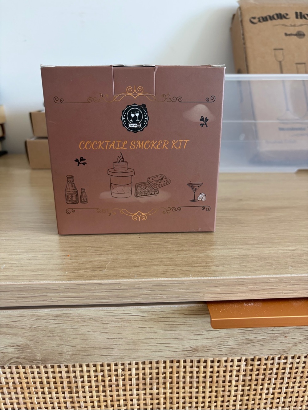 Cocktail Smoker Kit - Brown